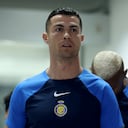 La estrella del fútbol Cristiano Ronaldo.