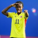 Linda Caicedo, la figura del partido.