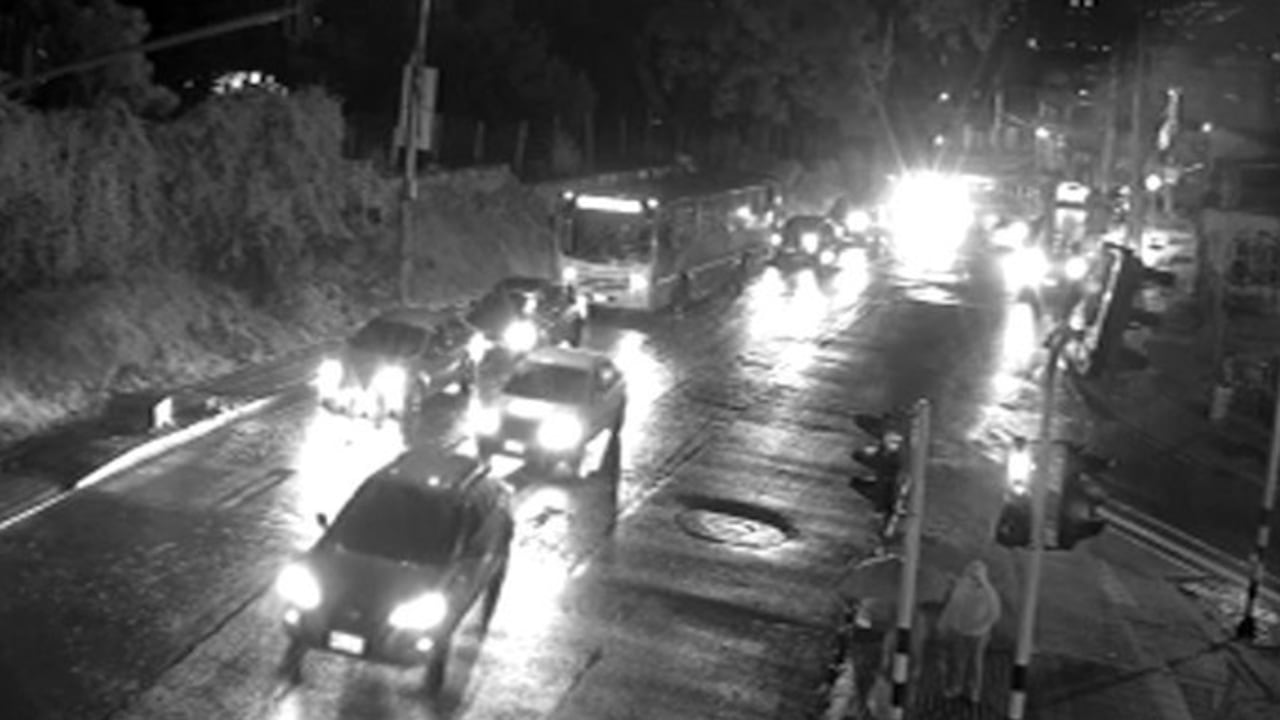 La circulación vehicular vuelve a la normalidad.