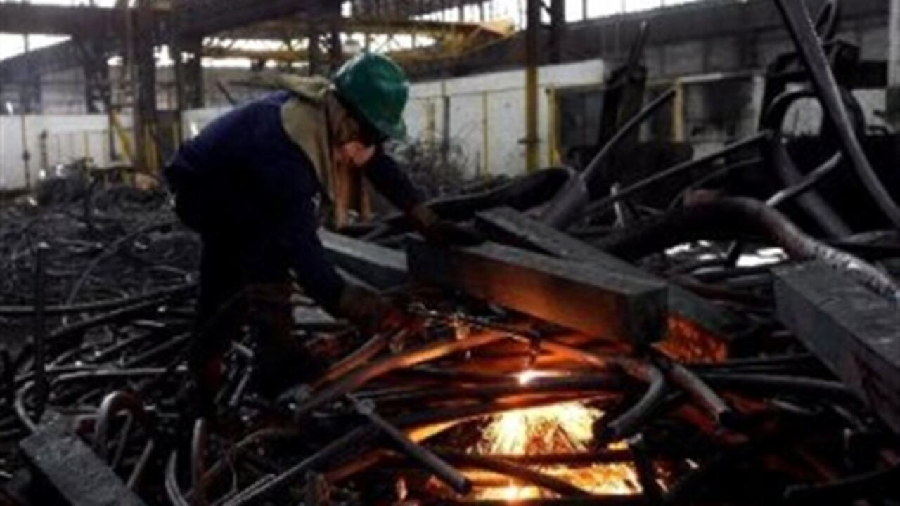 La producción de acero de China, el mayor productor y consumidor mundial de acero, creció un 9,3%, a 626,7 millones de toneladas en el 2010.