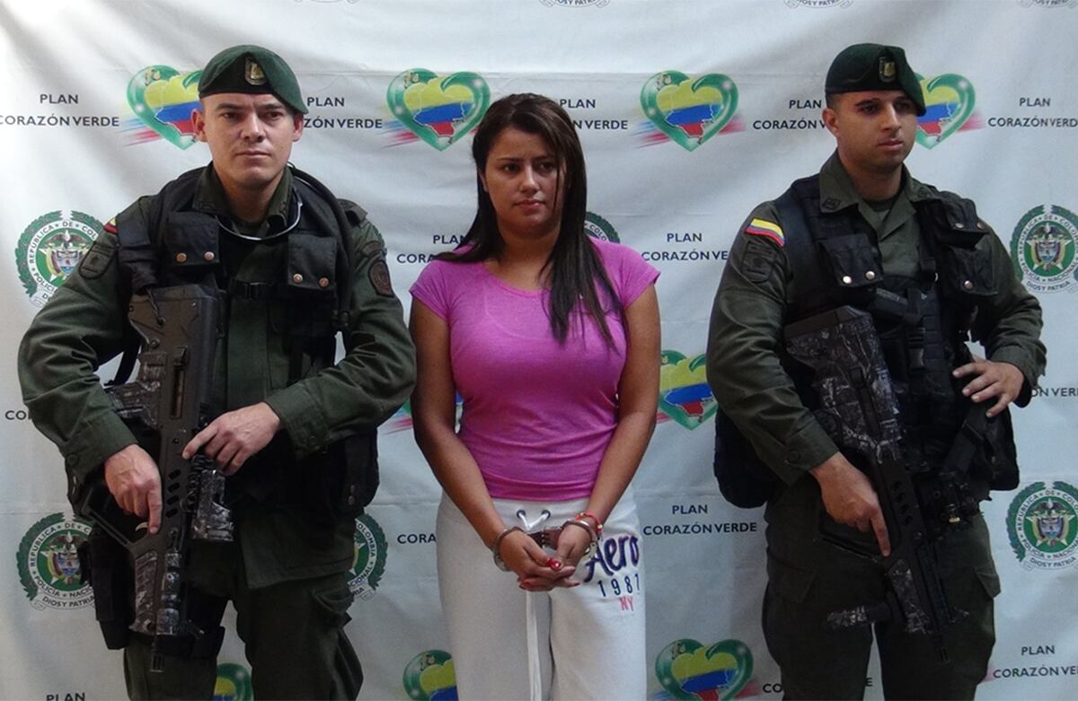 1.179 capturados en 2014. Enero 17: Nini Johana Úsuga, alias Nini. Jefe de finanzas en Antioquia y hermana de Otoniel..