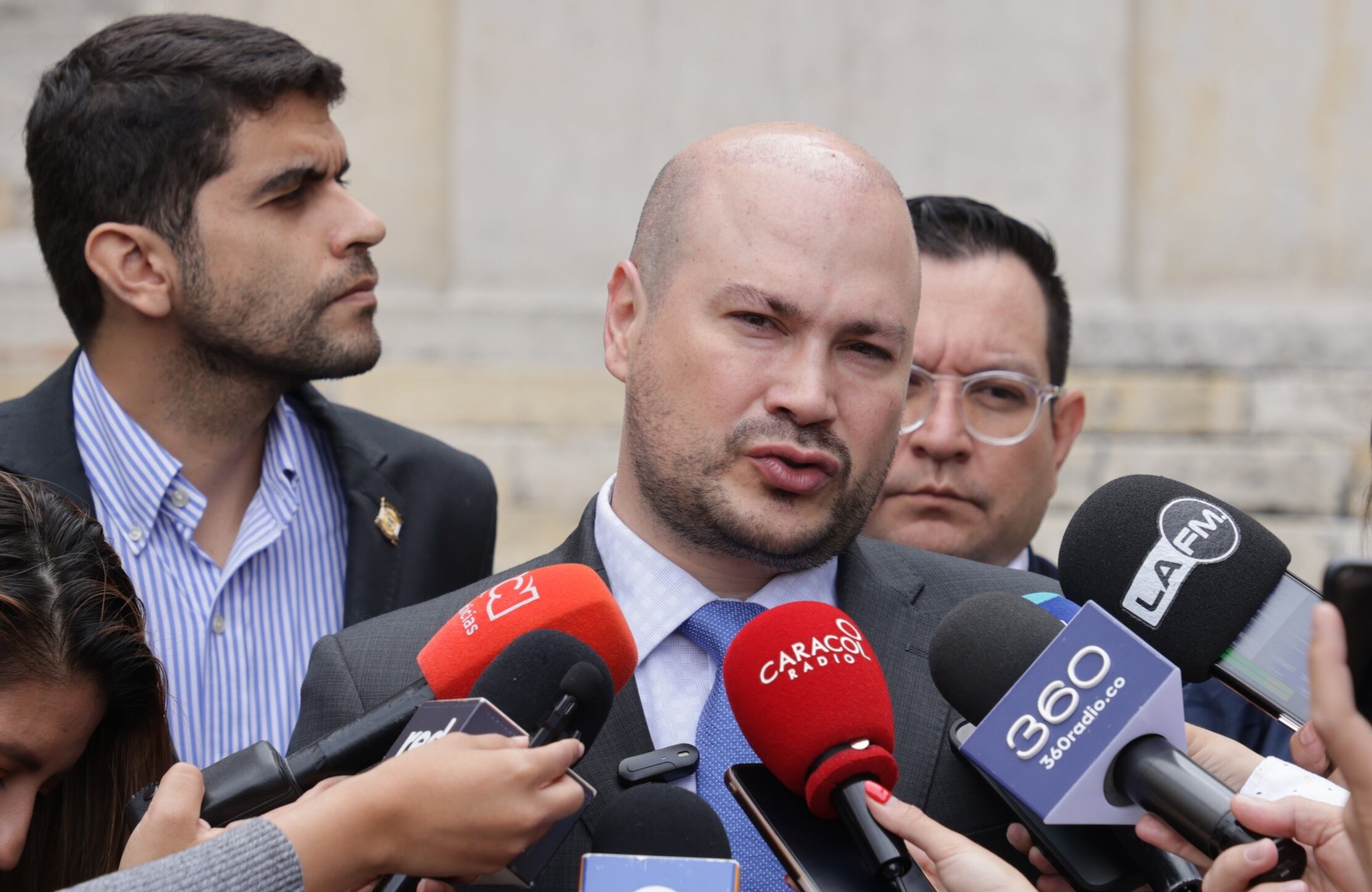 Rueda de prensa de la oposición sobre las misiones de censura