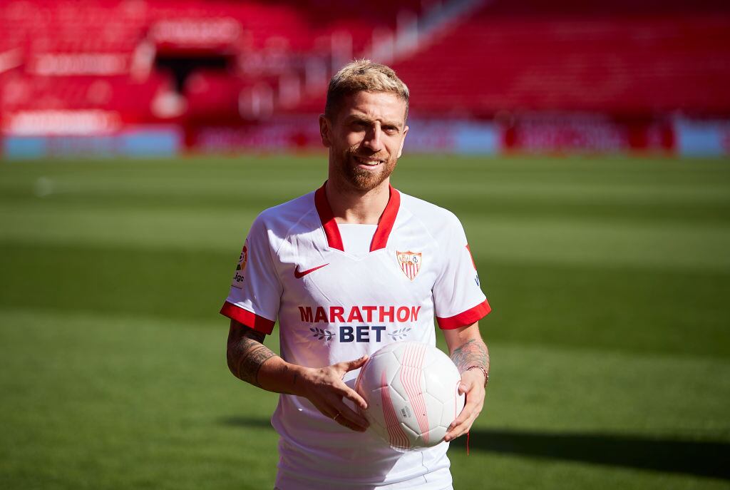 Alejandro 'Papu' Gómez fichó por el Sevilla proveniente del Atalanta italiano.