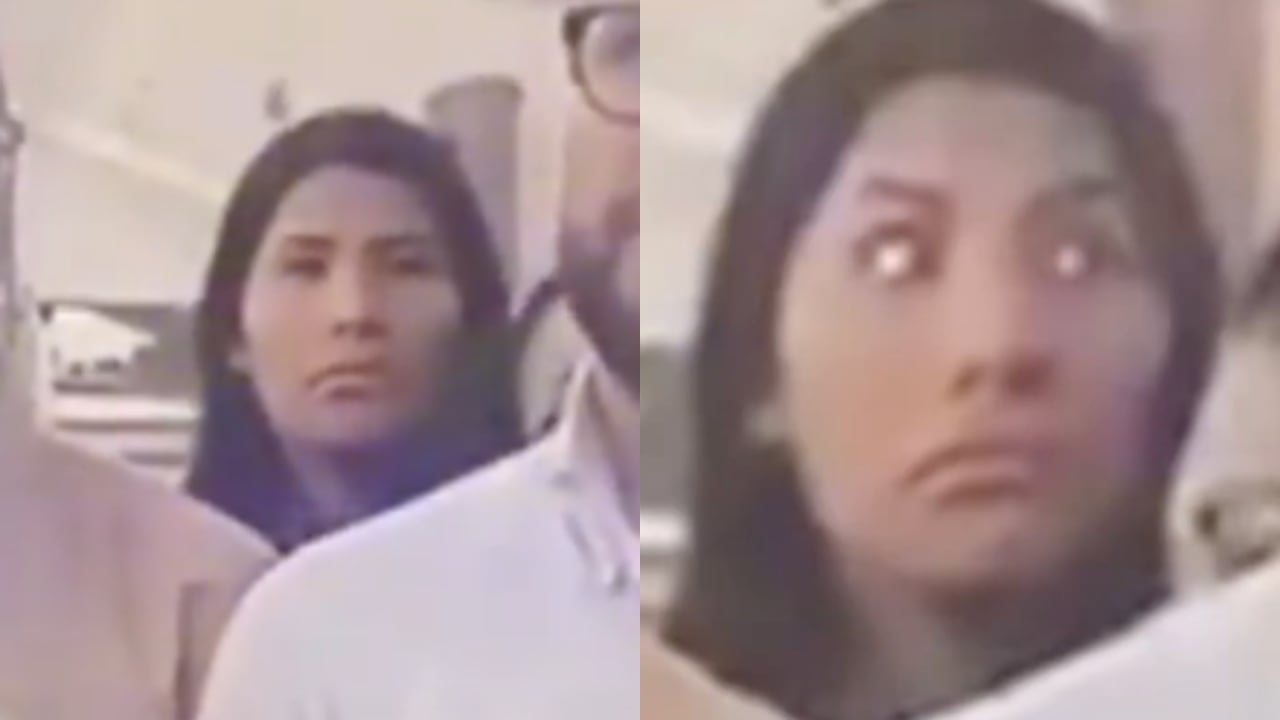 En la imagen, la mujer que en su momento la señalaron de participar en el hecho criminal.