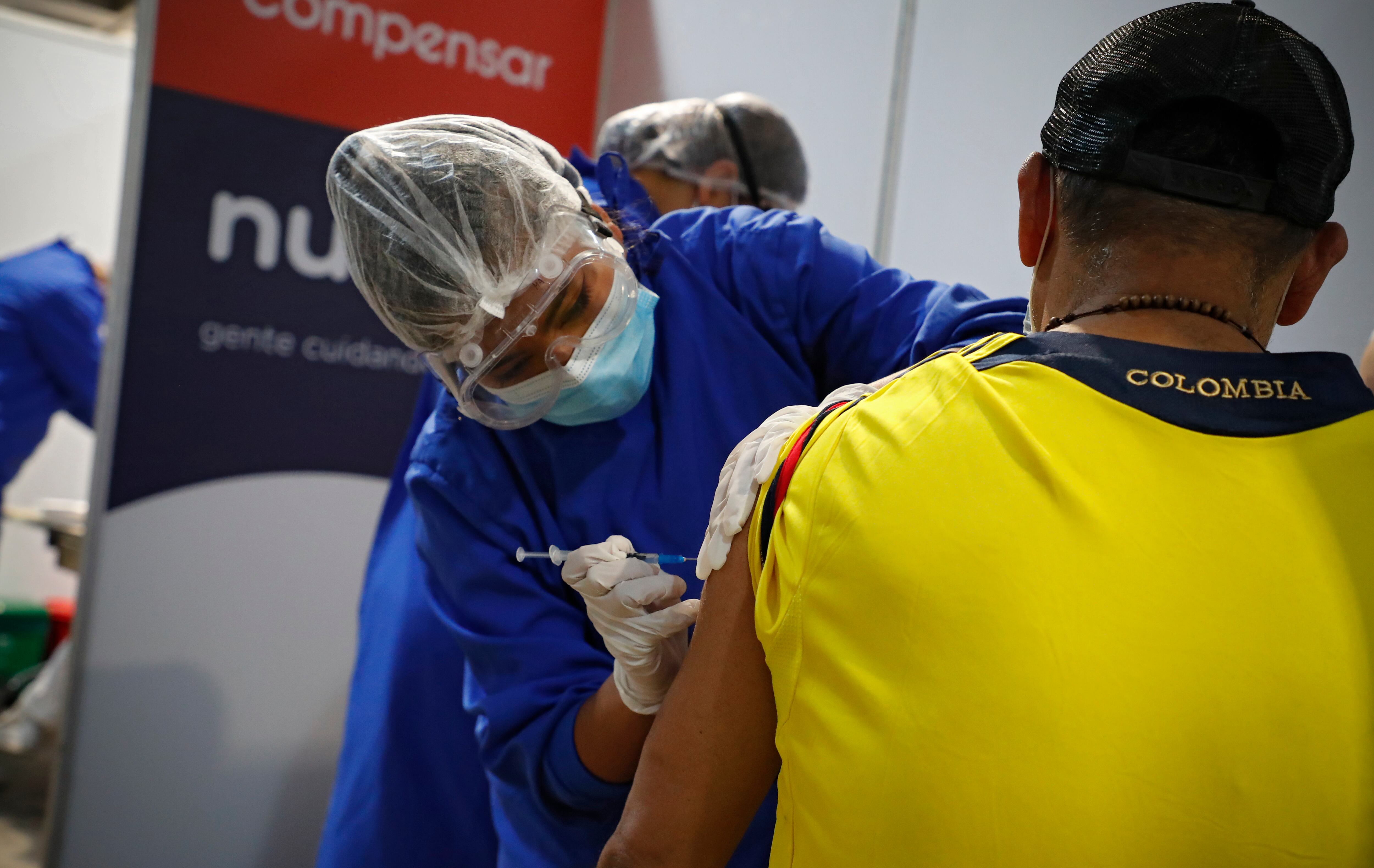 Vacunación en Bogotá