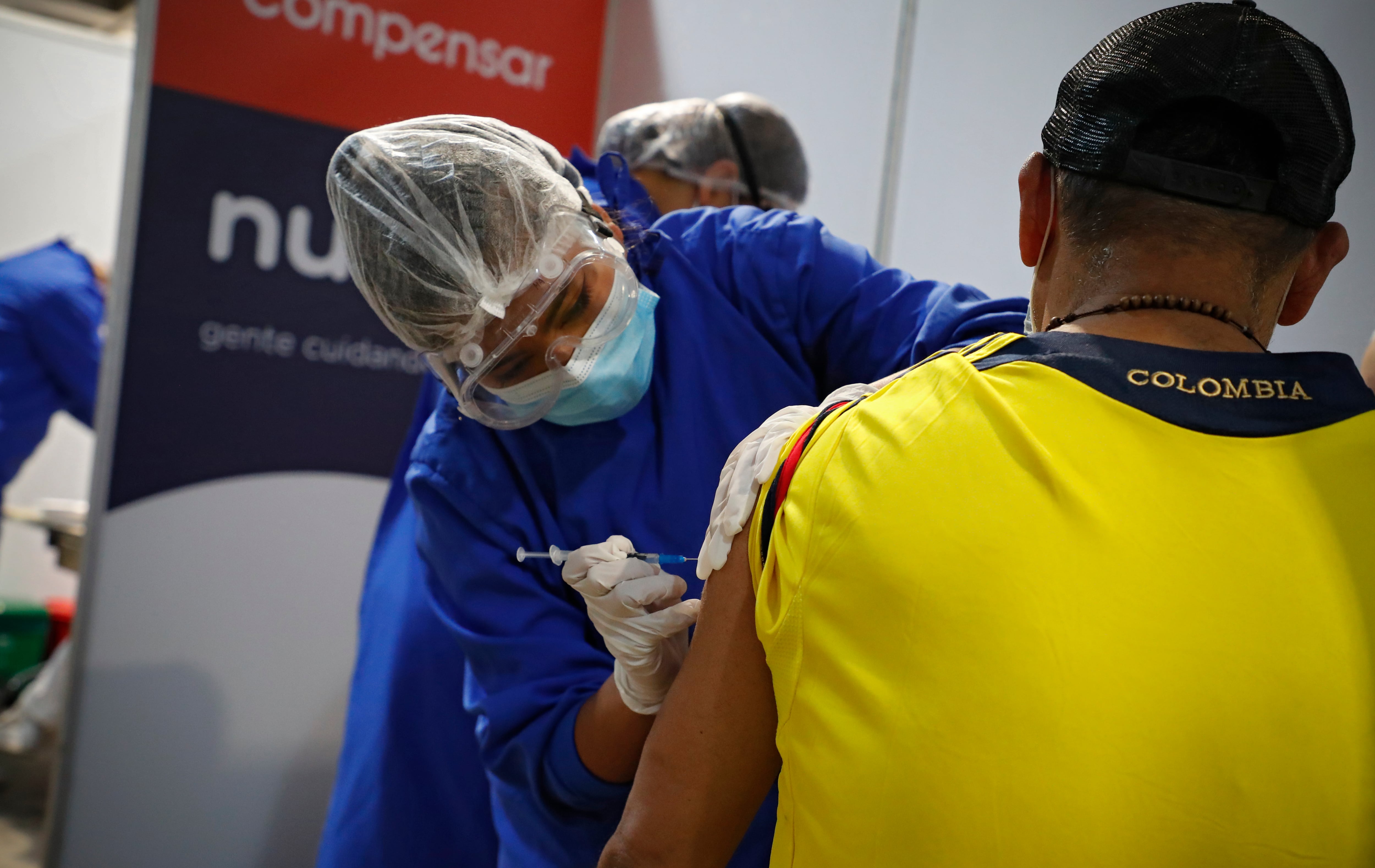 Vacunación en Bogotá