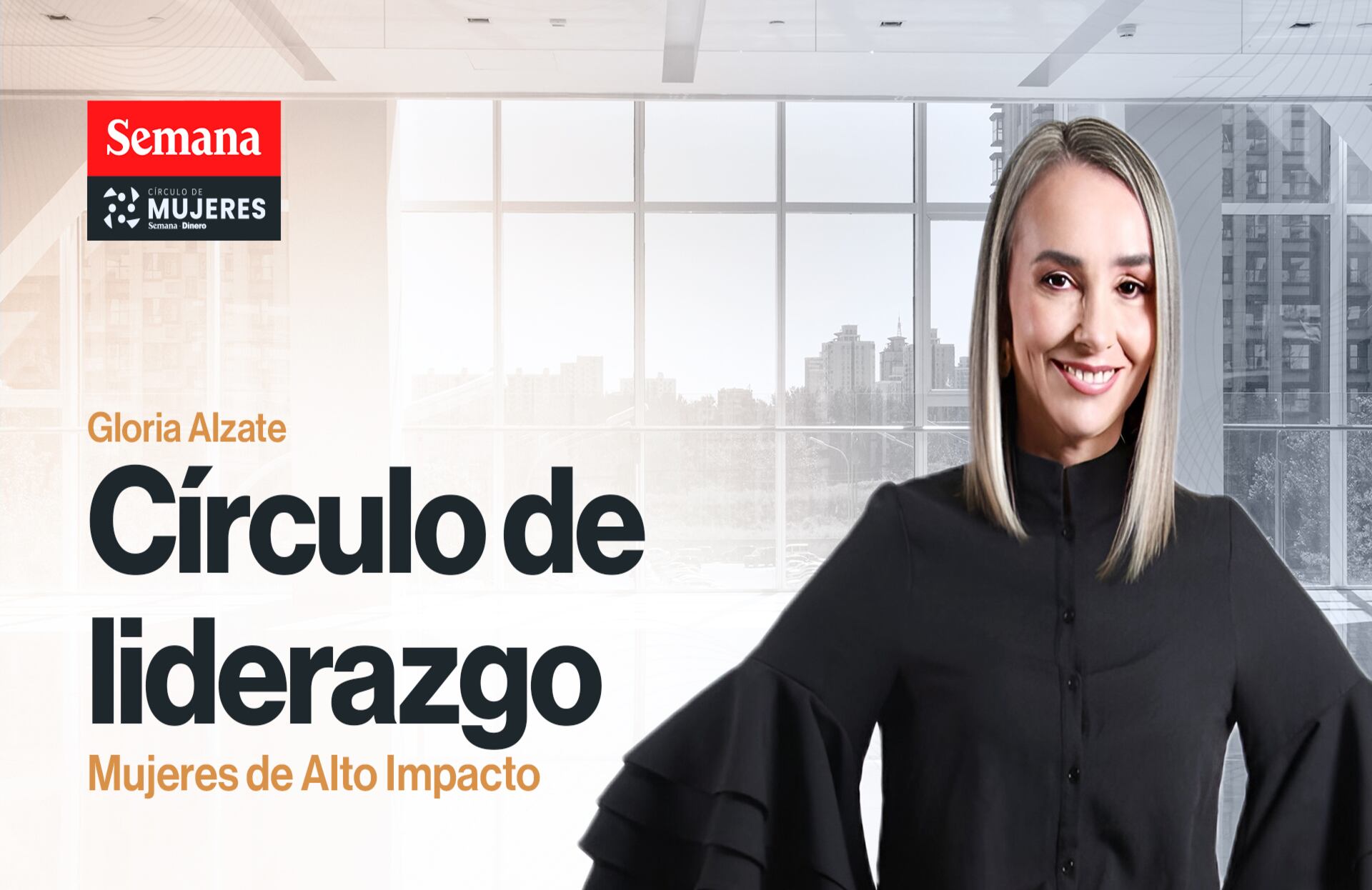 Gloria Alzate, CEO de Gloria Alzate Coach & Mentor – CREíDAS.
