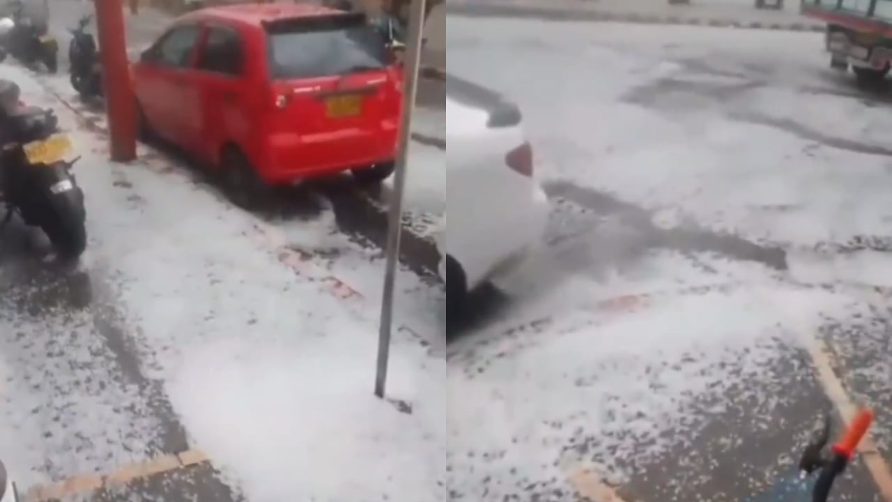 En esta ocasión, no se reportaron incidentes asociados a la granizada