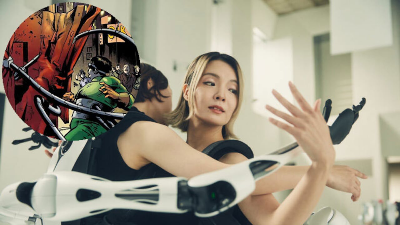 Japoneses crean un brazo robot muy similar a las armas del 'Doctor Octopus' en los cómics de Spider-man