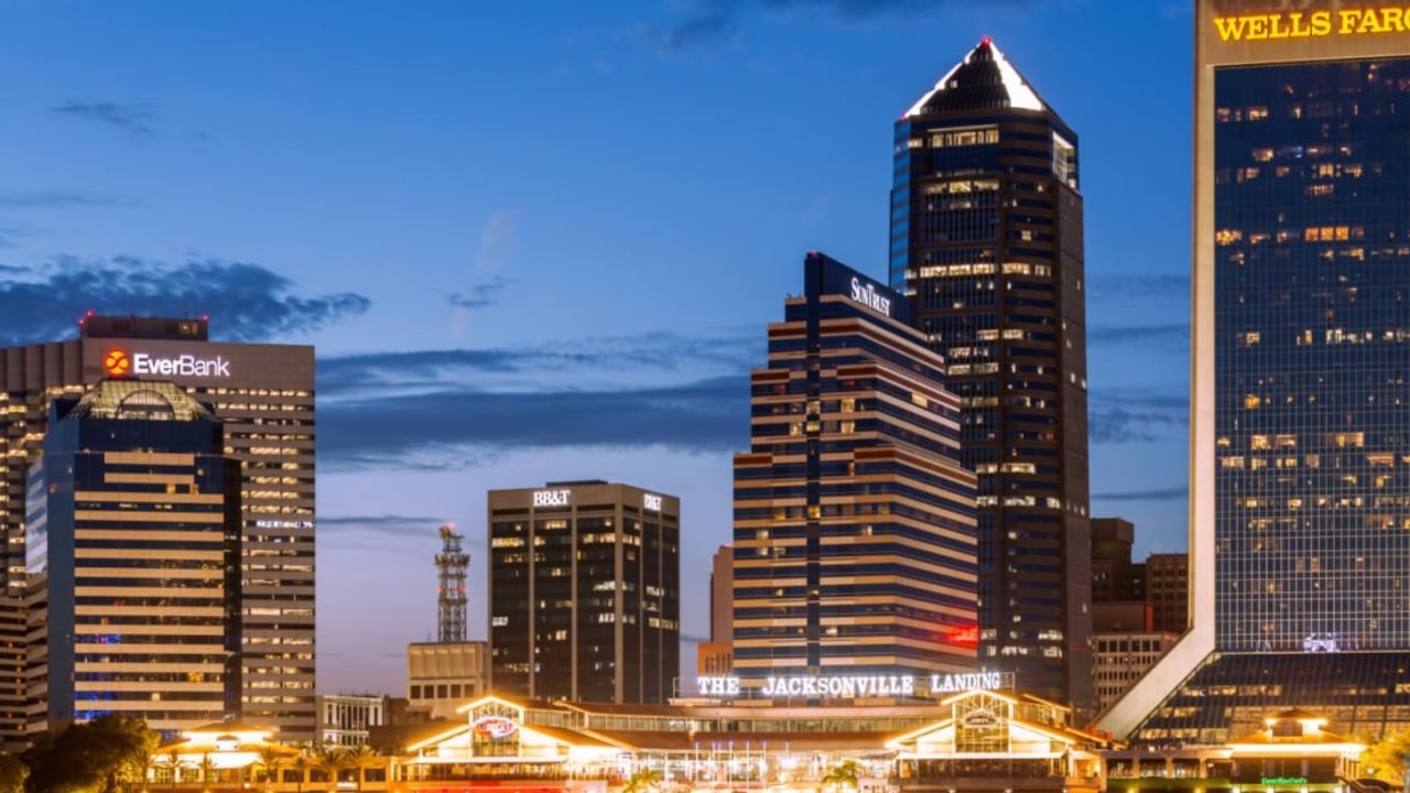 Jacksonville, Florida, es una de las ciudades donde es mejor trabajar en Estados Unidos