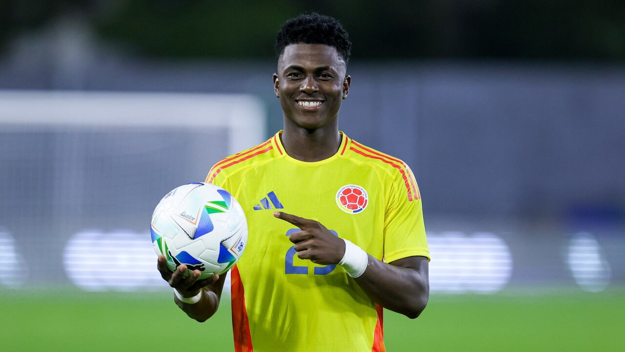 Neiser Villareal, jugador de la Selección.