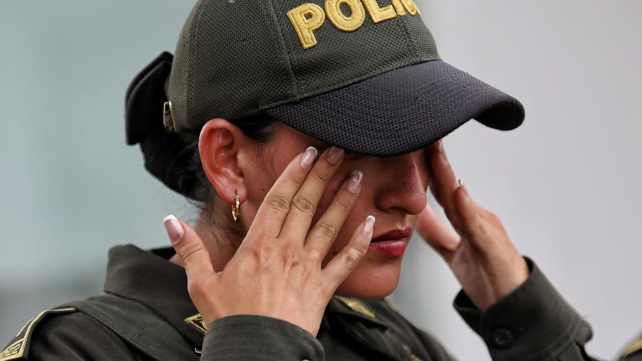 Homenaje a los siete Policías de la Metropolitana de Neiva, Foto Esteban Vega