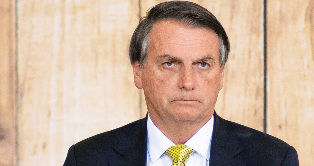 Bolsonaro criticó fuertemente a los movimientos de izquierda nuevamente.