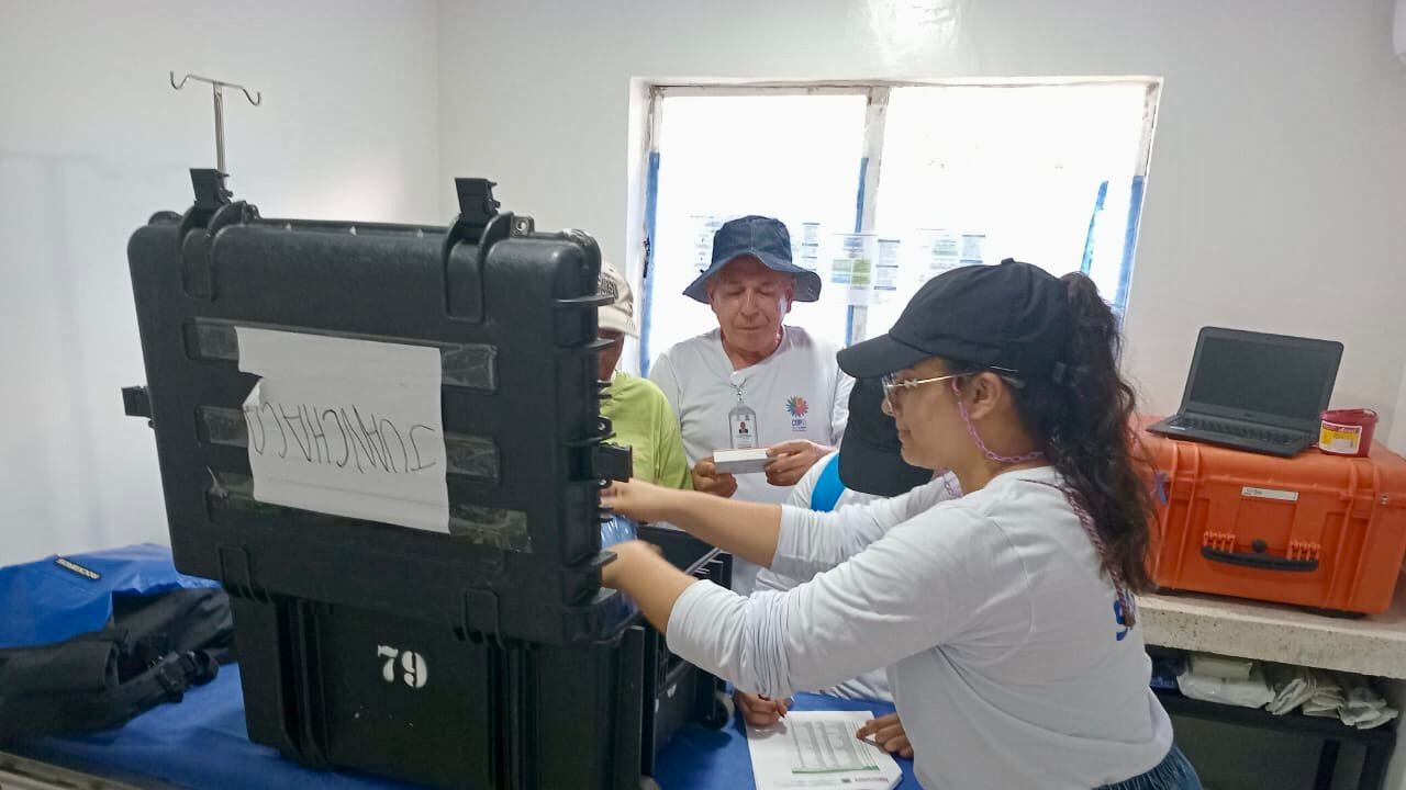 Puntos de atención de salud en la COP16.