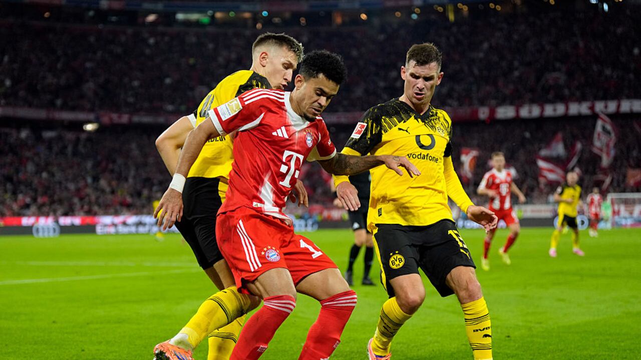 El colombiano brilló en el Bayern vs. Dortmund con una jugada que terminó definiendo el partido.