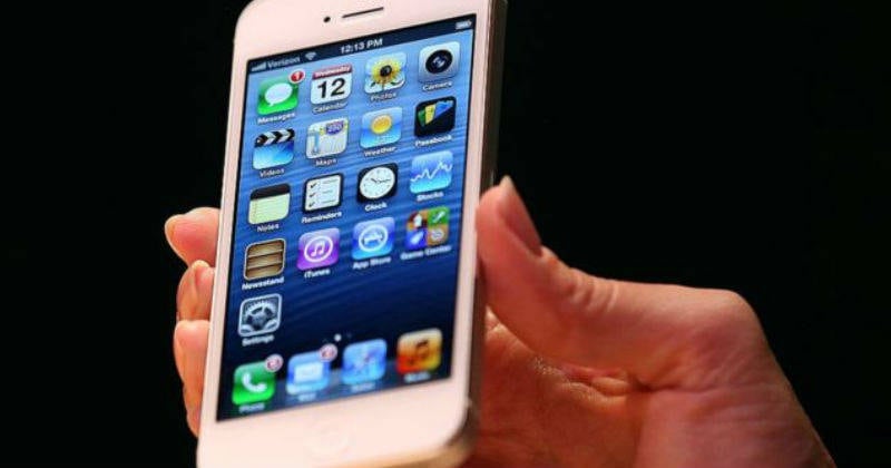 GETTY IMAGES / El iPhone 5 fue lanzado en septiembre de 2012.