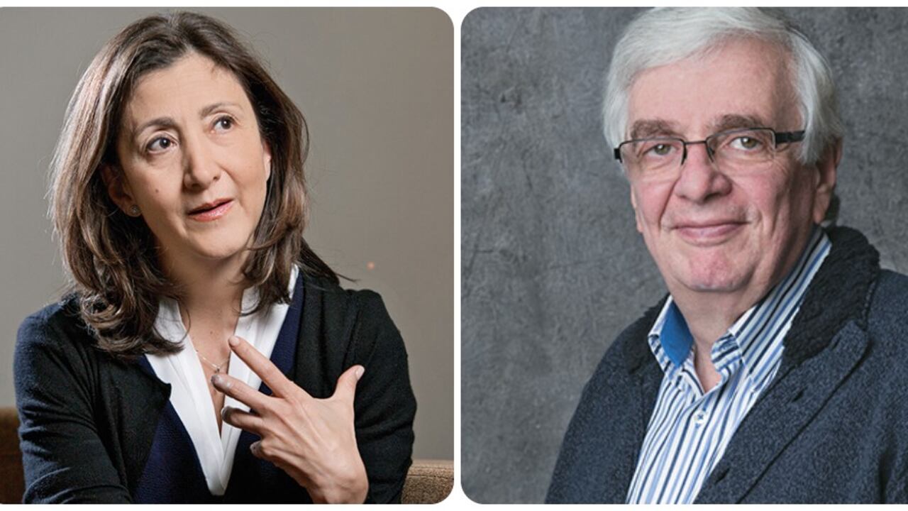 Íngrid Betancourt y Moisés Wasserman