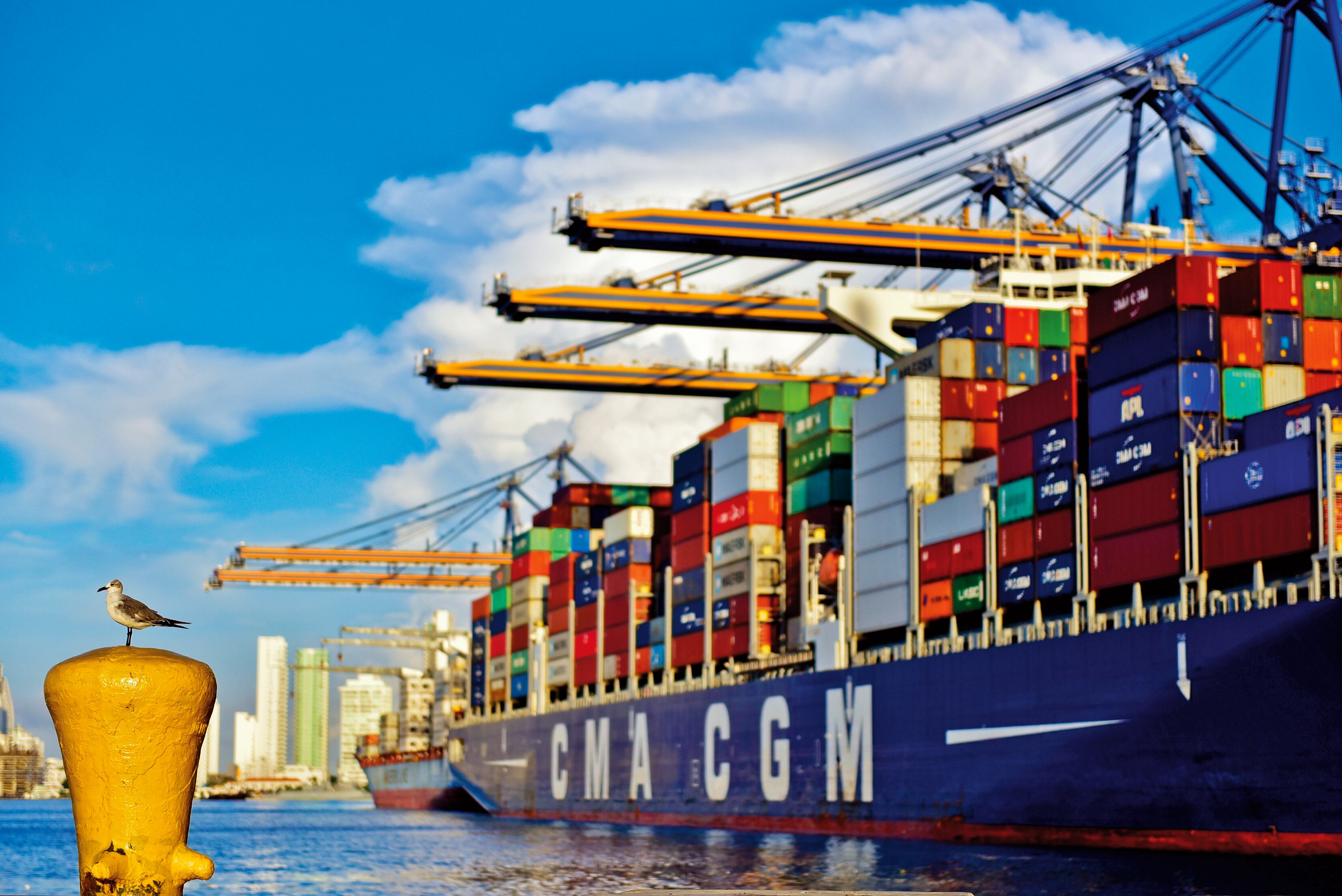 En los últimos diez años, el Puerto de Cartagena logró reducir en más de un 20 por ciento sus emisiones de CO₂.