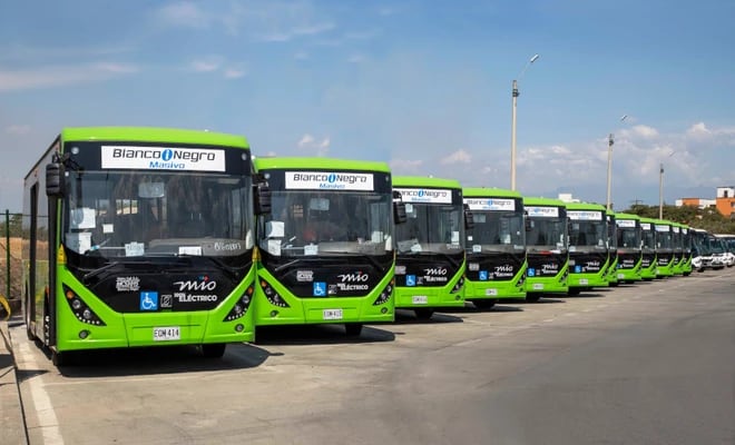 Buses eléctricos MIO