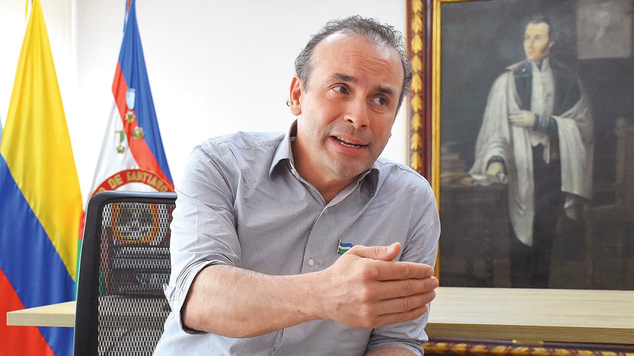 Alejandro Eder, alcalde de Cali.