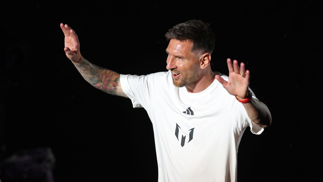 Presentación de Messi con el Inter Miami