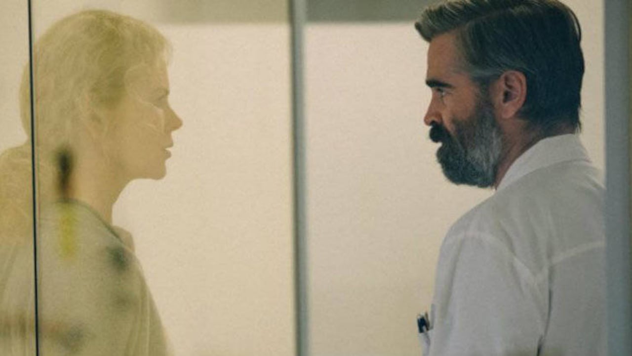 Nicole Kidman y Colin Farrell en una escena de 'El sacrificio de un ciervo sagrado'.