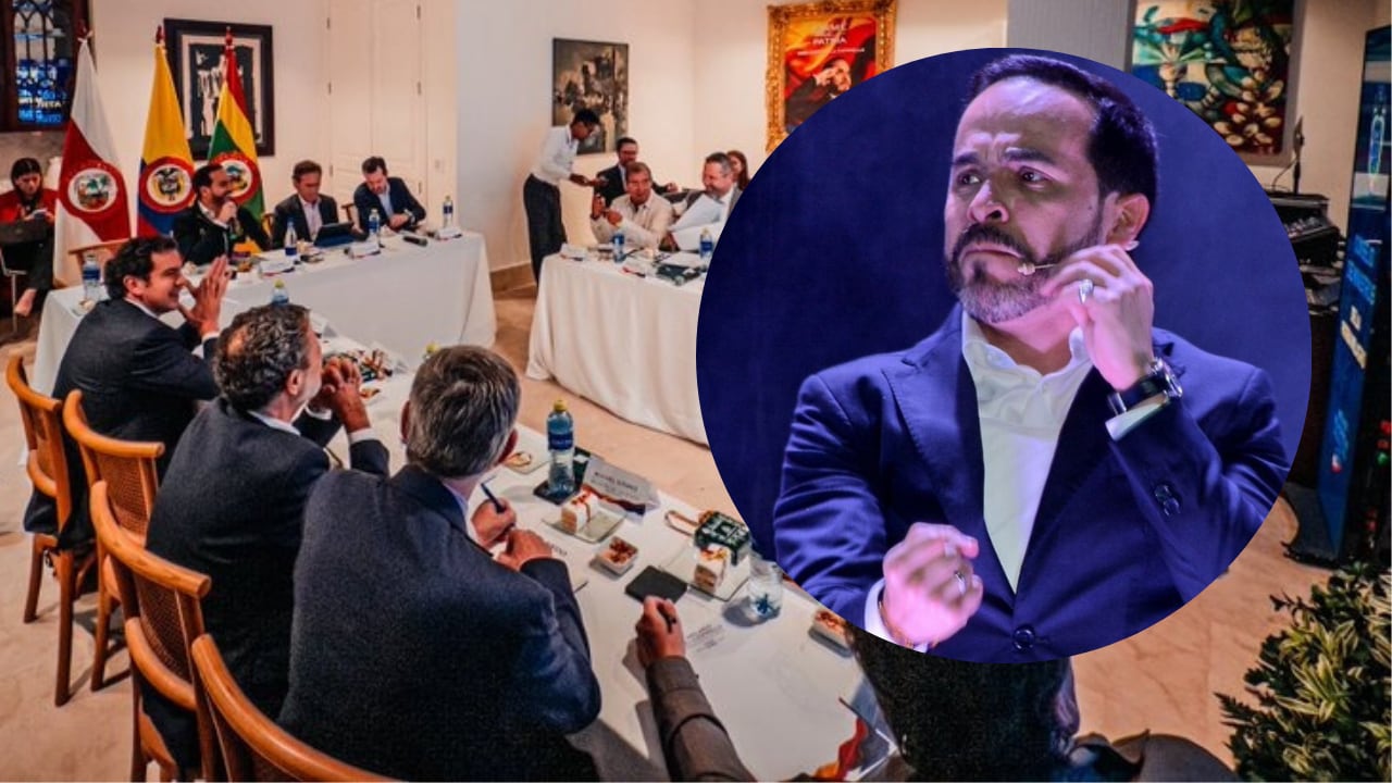 El presidente electo Abelardo De La Espriella junto a los ministros designados durante su tercer consejo de gobierno.