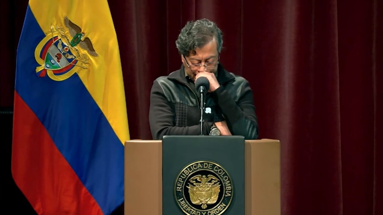 El presidente Gustavo Petro mencionó una vez más la lista Clinton.