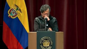 El presidente Gustavo Petro mencionó una vez más la lista Clinton.