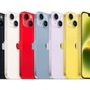 Apple lanzó un modelo iPhone 14 de color amarillo.