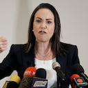 María Corina Machado quedará inhabilitado para ocupar cargos públicos por 15 años retroactivos a partir de 2015. (Foto de Jesús Vargas/Getty Images)