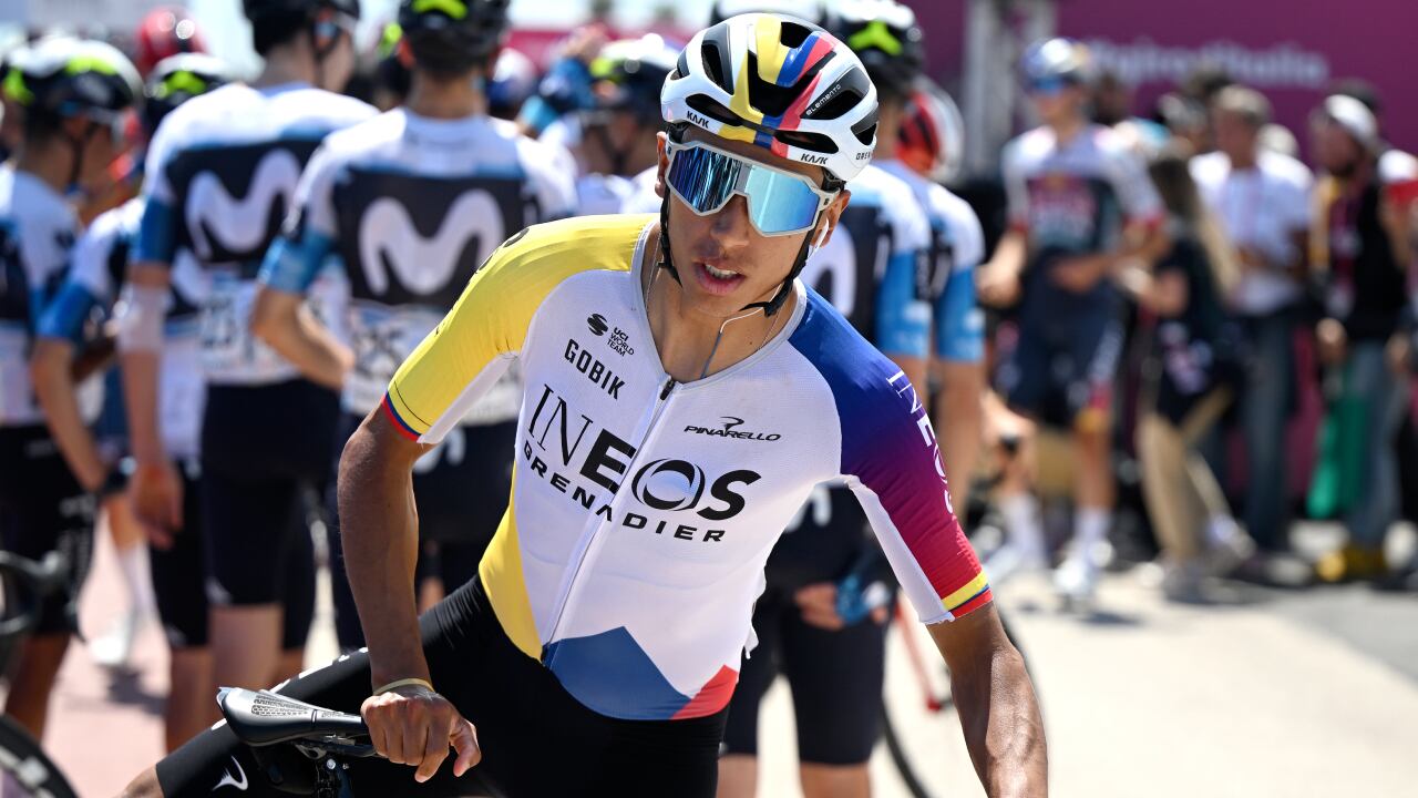 Egan Bernal cayó en la clasificación general del Giro de Italia 2025.