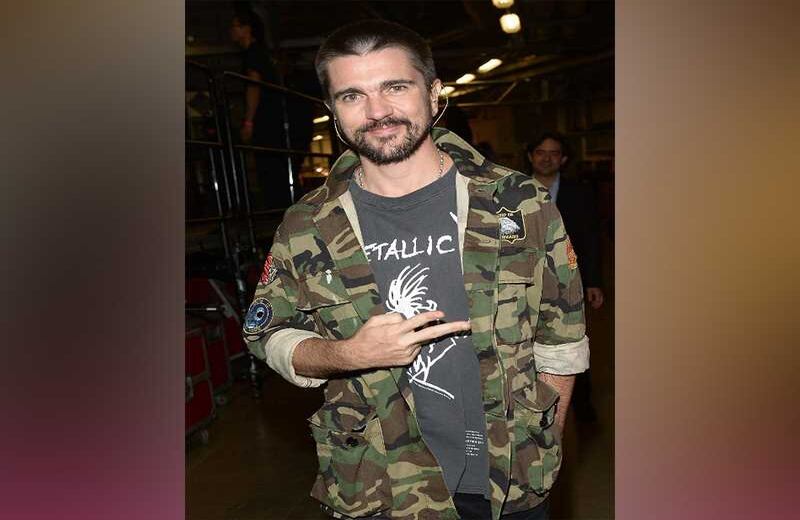 Juanes, con su look rockero. Foto: Gustavo Caballero / GETTY IMAGES NORTH AMERICA / AFP