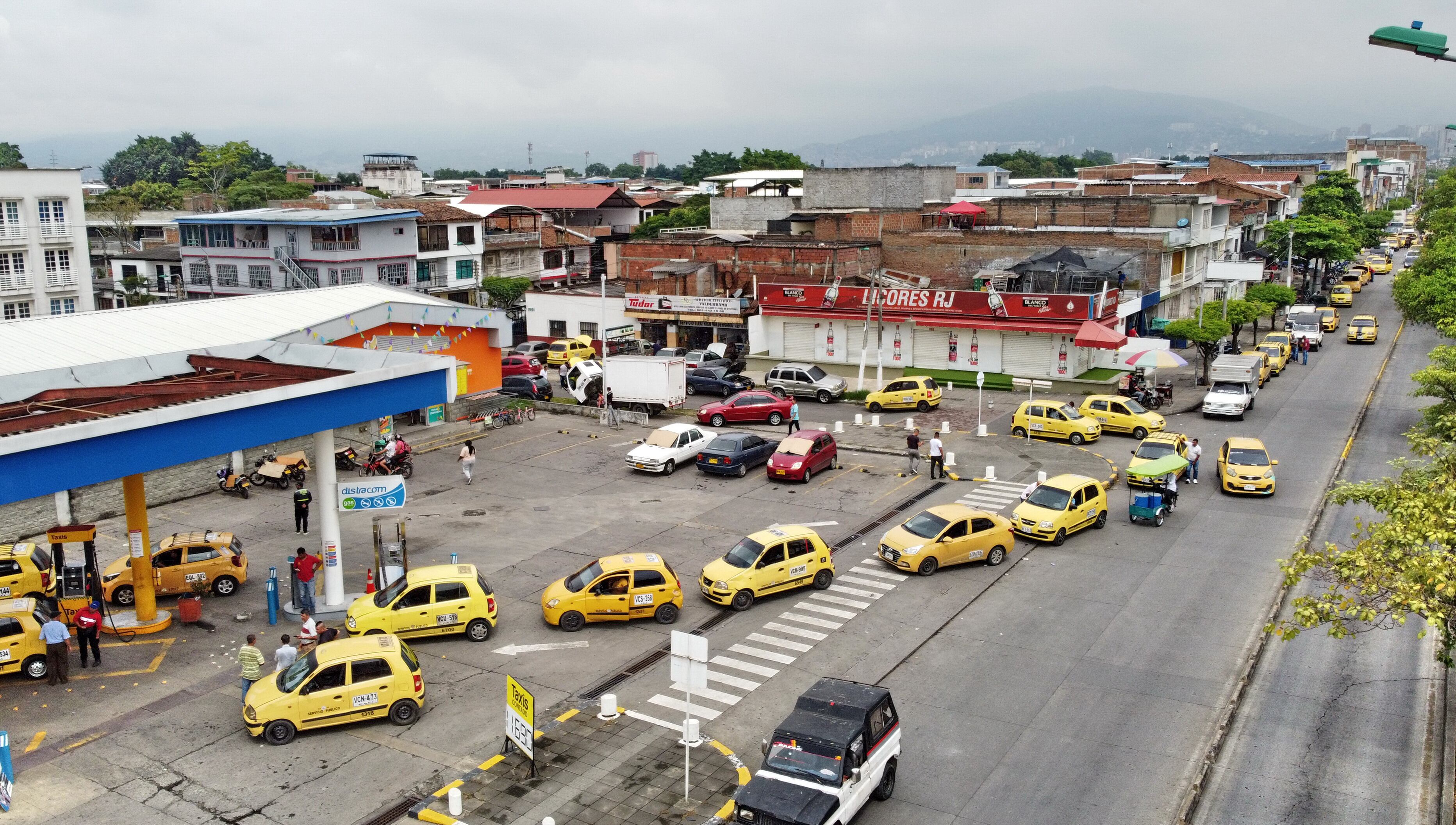 Crísis por corte de gas en el sur occiente del país.