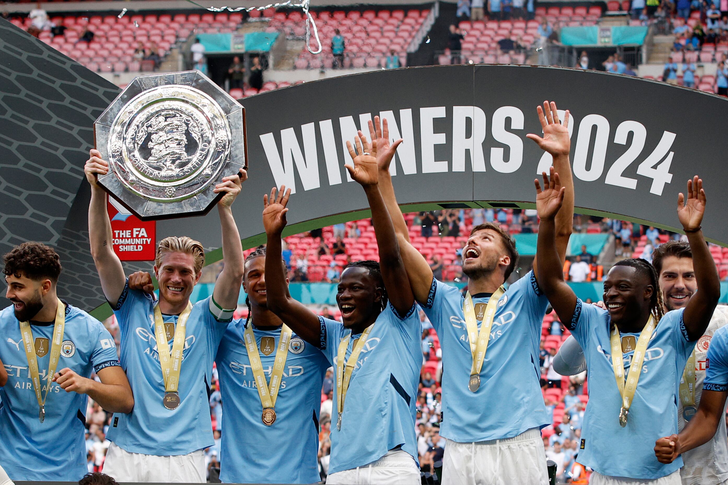 Manchester City, el gran campeón de la Community Shield 2024-2025.