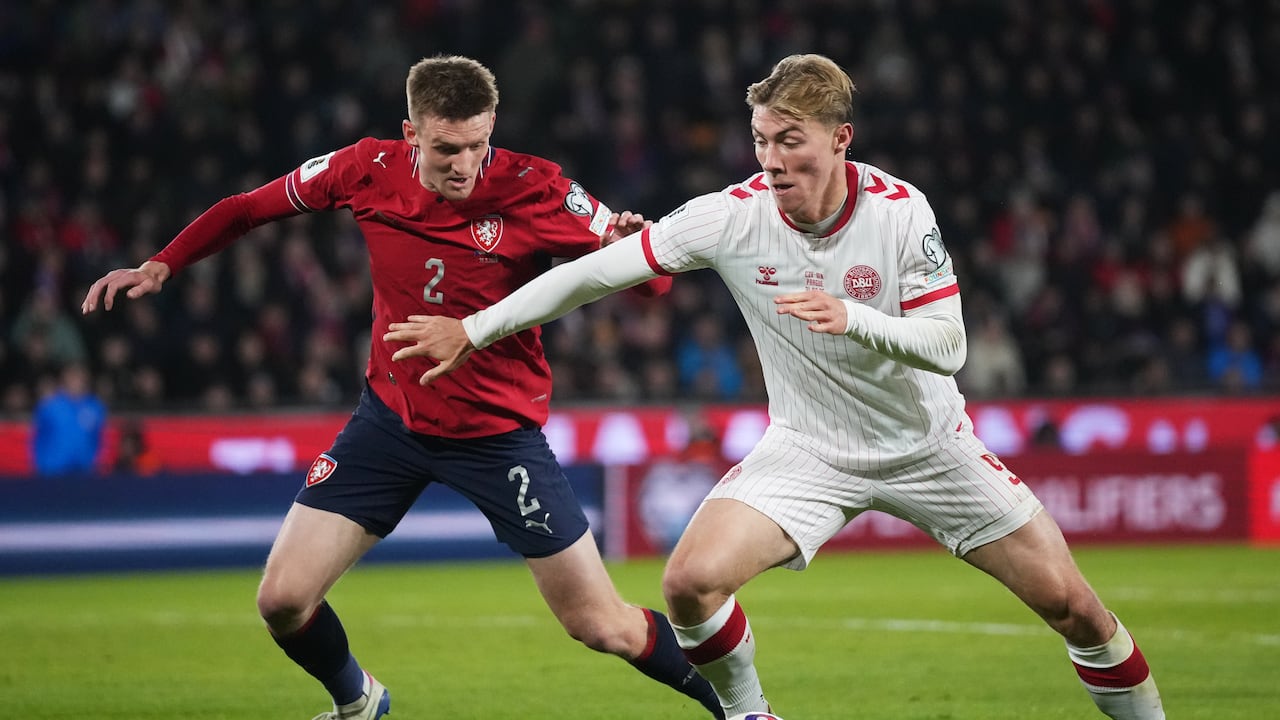 República Checa vs. Dinamarca por el repechaje europeo al Mundial 2026.