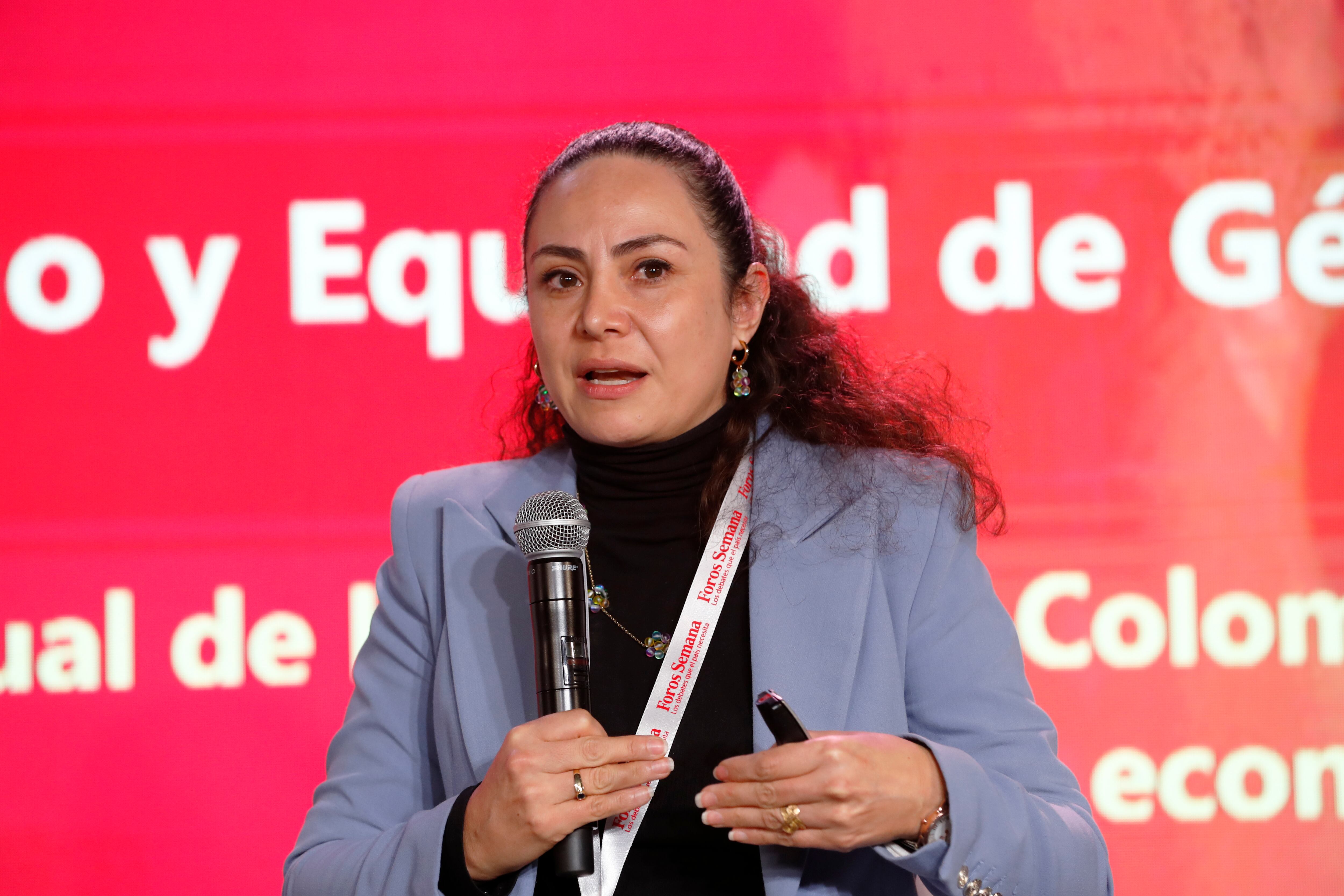 Foro 'Liderazgo y equidad de género'
Piedad Urdinola Directora general del DANE
Foros Semana
Bogota marzo 28 del 2023
Foto Guillermo Torres / Semana