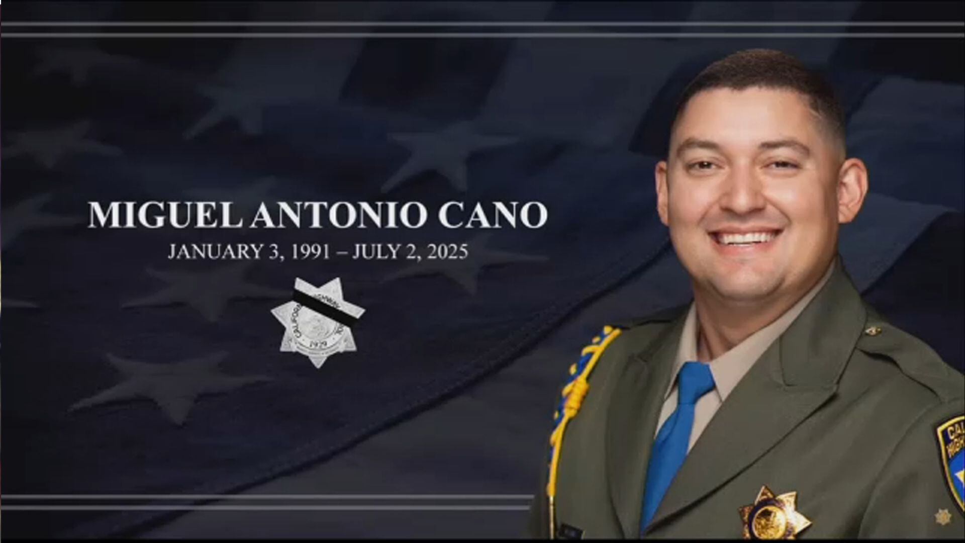 Miguel Cano, policía fallecido.