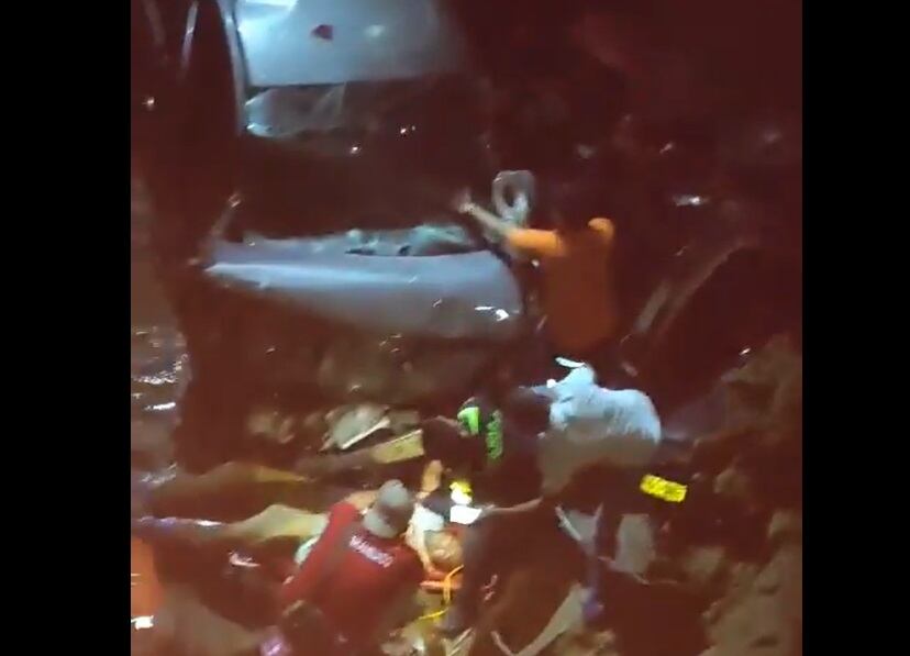 El accidente dejó varios muertos y heridos