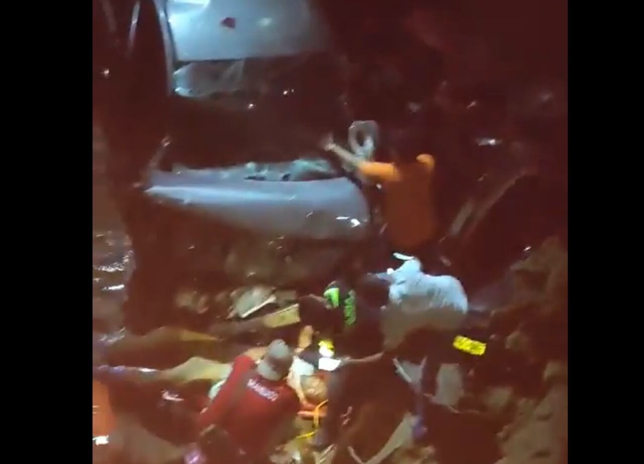 El accidente dejó varios muertos y heridos