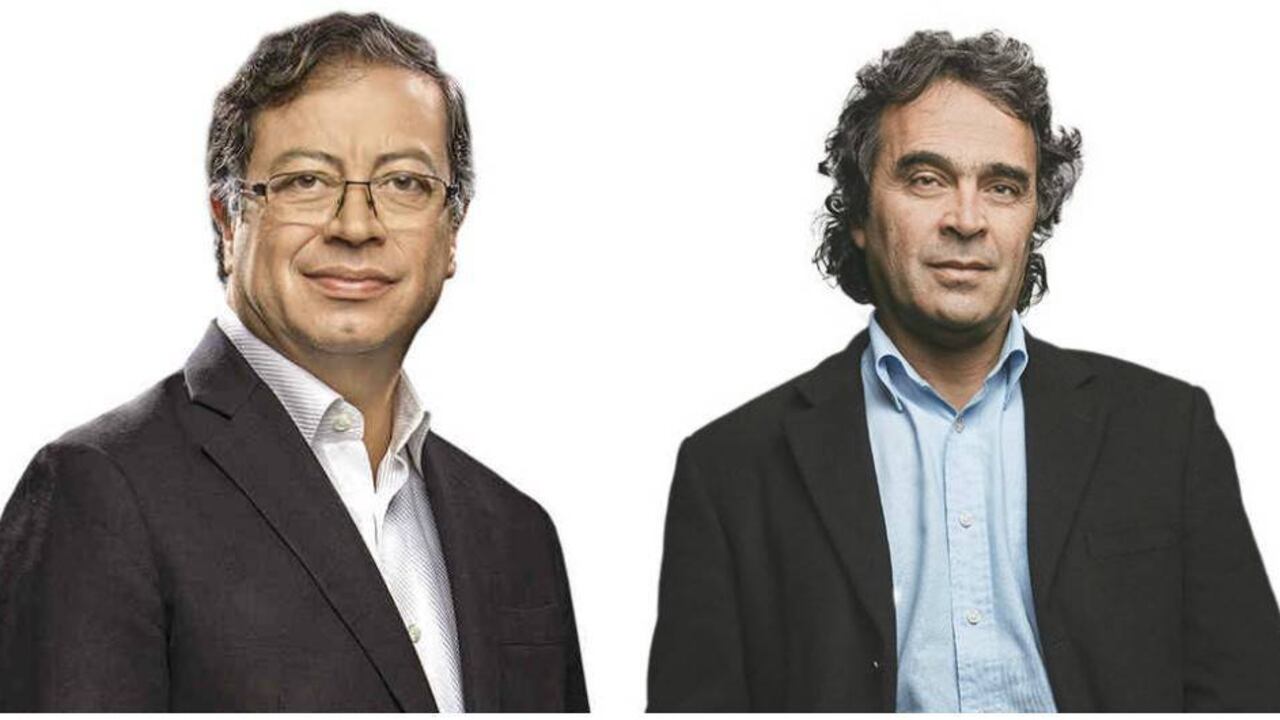 Gustavo Petro y Sergio Fajardo.