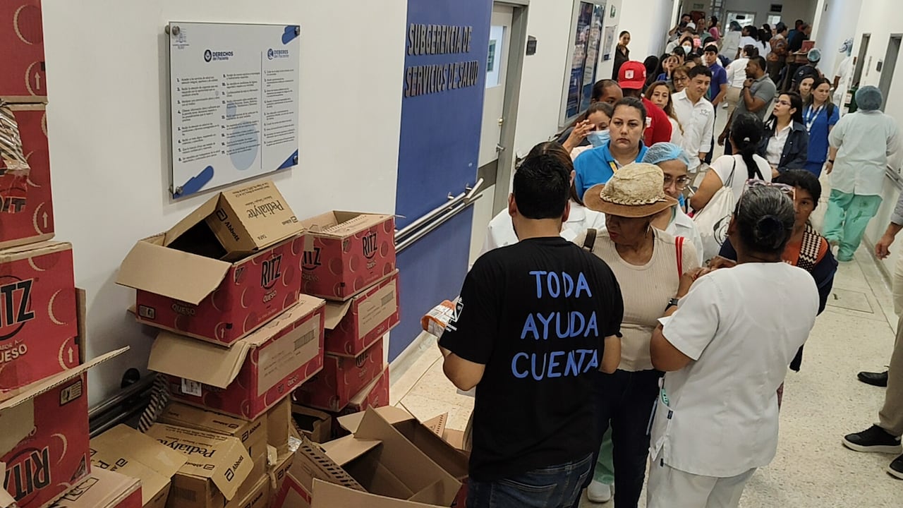 Banco de Alimentos: campaña en el Hospital Universitario