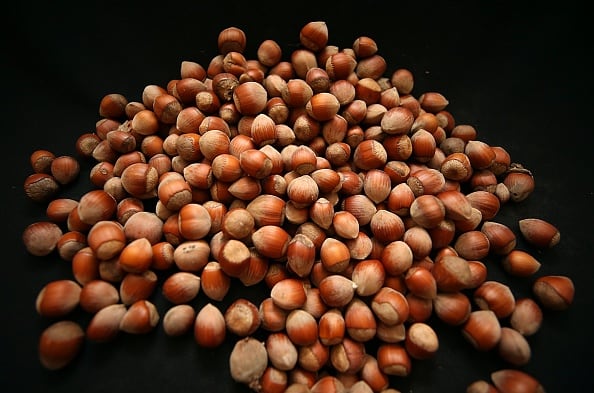 Avellanas, frutos secos