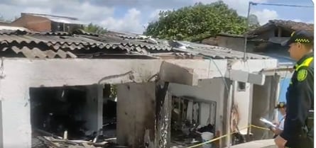 Tres horas usaron los Bomberos para poder controlar la conflagración.