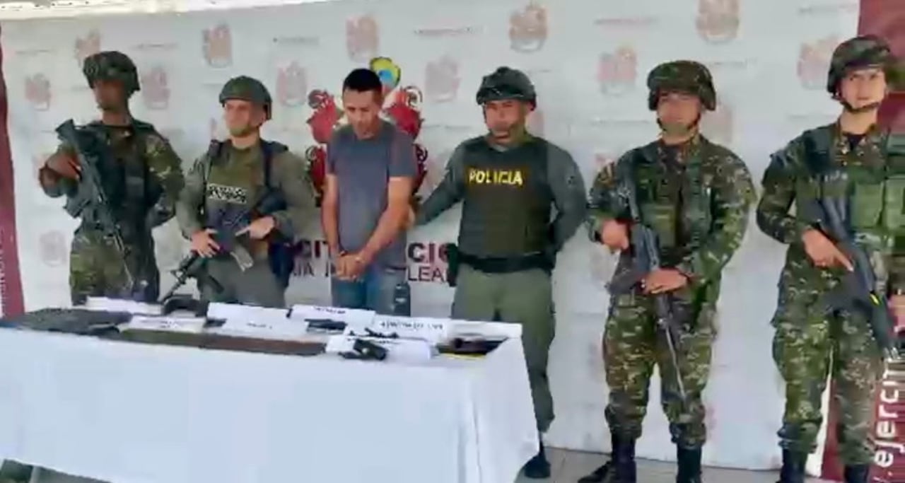 Autoridades capturaron a alias El Paisa, cabecilla logístico de la estructura Franco Benavides de las disidencias de las Farc.