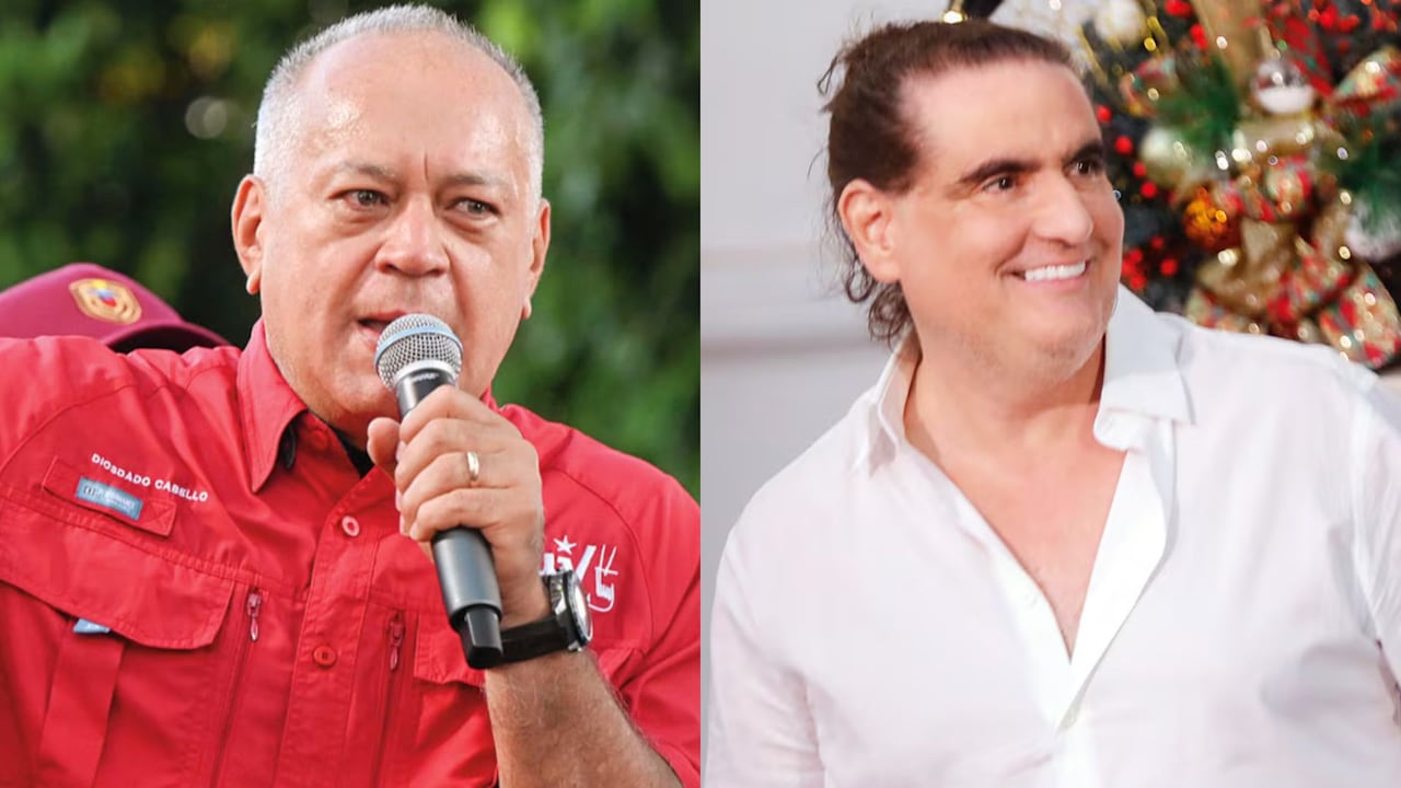 Diosdado Cabello y Alex Saab.
