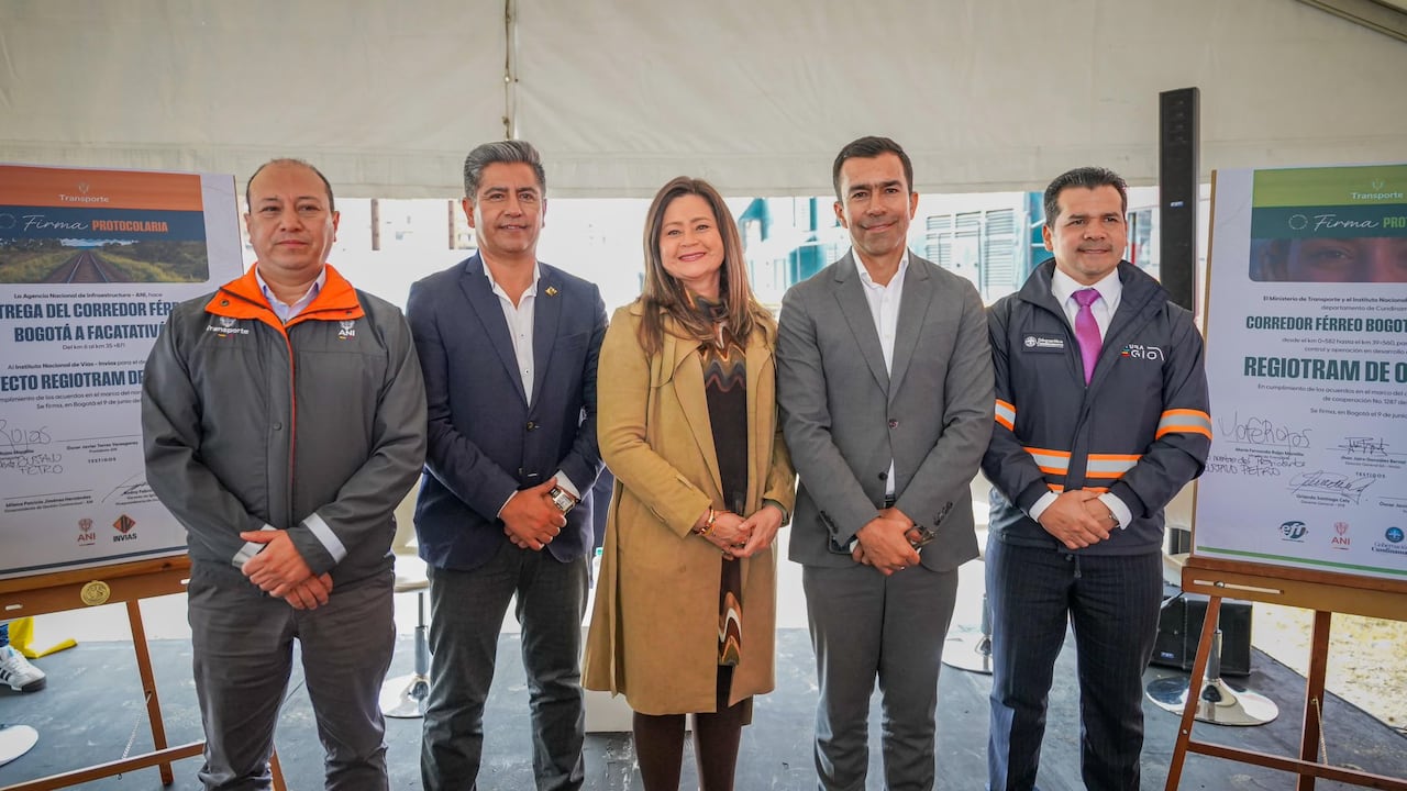 Invias entregó las líneas férreas para iniciar con la construcción del RegioTram de Occidente.