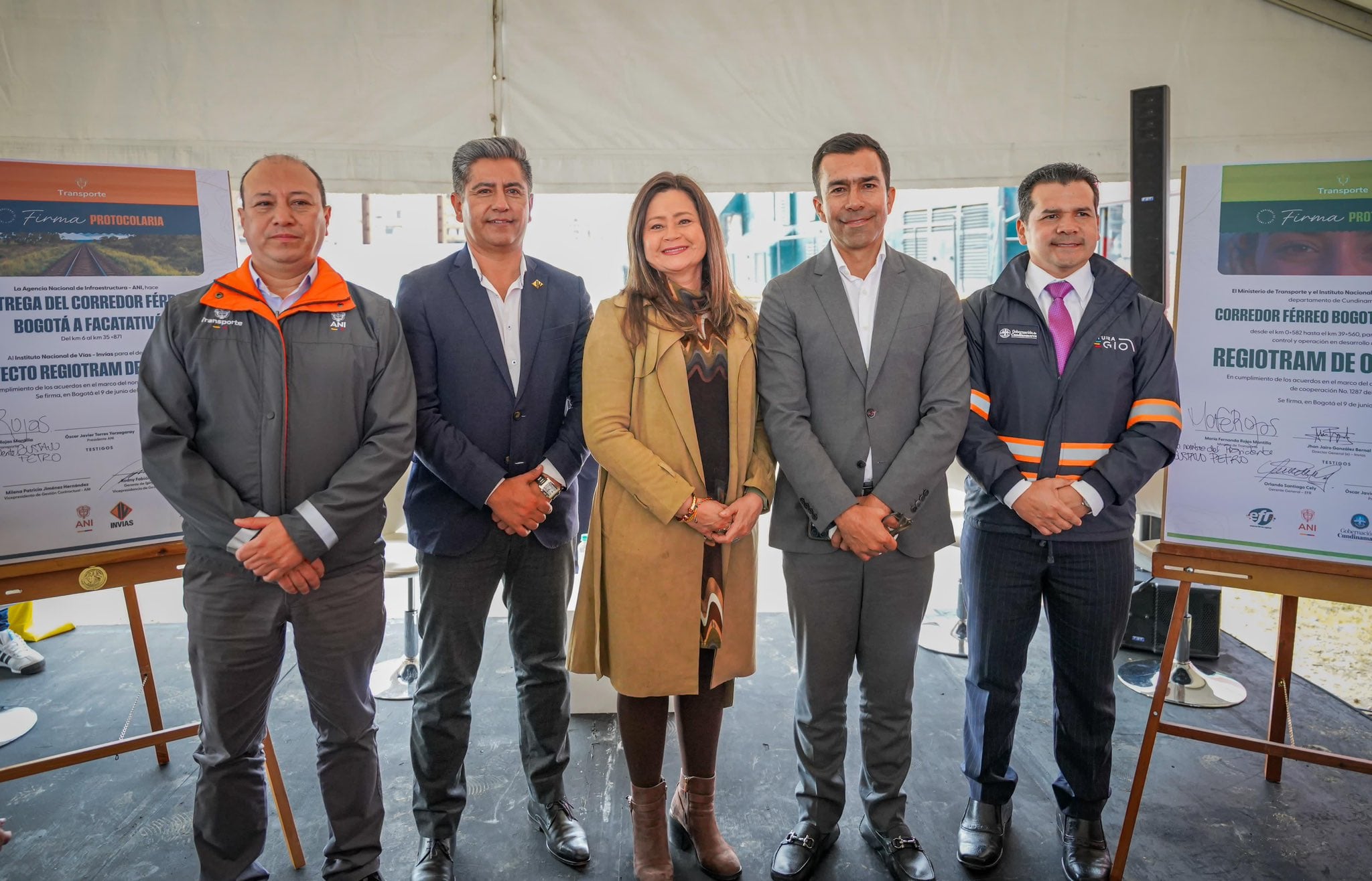 Invias entregó las líneas férreas para iniciar con la construcción del RegioTram de Occidente.