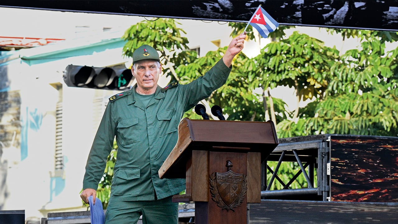 Miguel Díaz-Canel, presidente de Cuba.