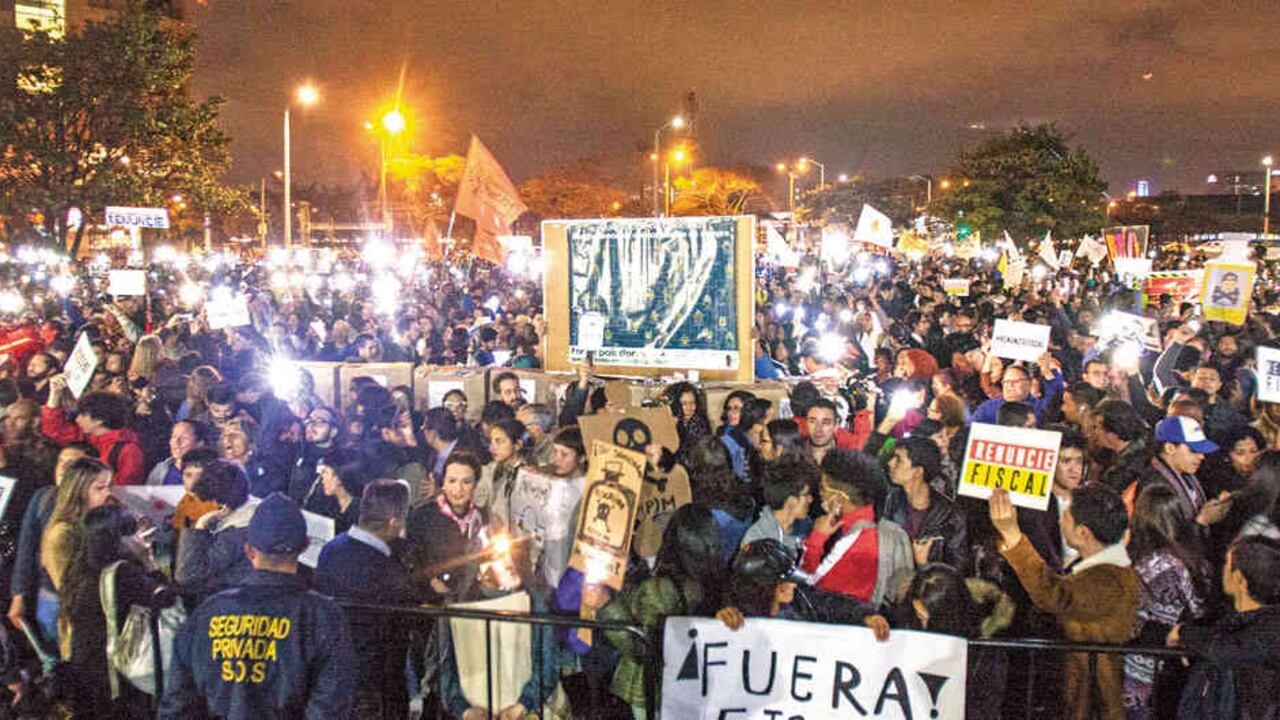 Vía Twitter convocaron las manifestaciones contra el fiscal general el mes pasado. A su vez, fueron tendencia.
